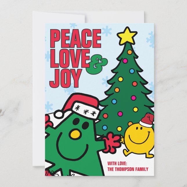 Cartes Pour Fêtes Annuelles M. Noël | Joyeuses fêtes ! (Devant)