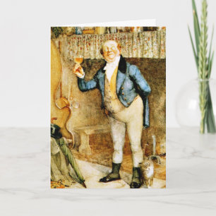 Cartes Pour Fêtes Annuelles M. Pickwick propose un pain grillé par Frank