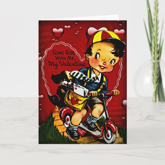 Cartes Pour Fêtes Annuelles Ma Saint Valentin (Devant)