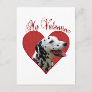 Cartes Pour Fêtes Annuelles Ma Saint-Valentin dalmate