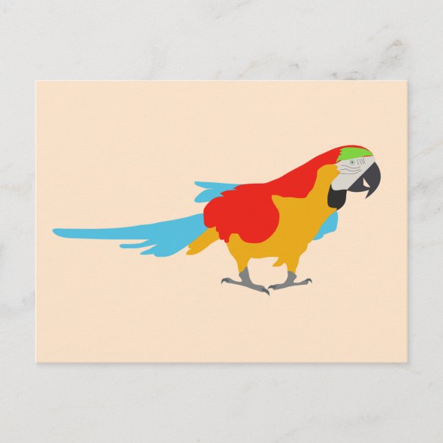 Cartes Pour Fêtes Annuelles Macao tropical coloré (Devant)