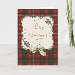Cartes Pour Fêtes Annuelles MacGregor Original Tartan écossais moderne
