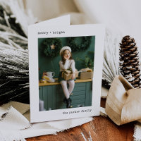 Machine à écrire de Noël | Noir et blanc avec phot