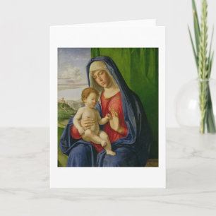 Cartes Pour Fêtes Annuelles Madonna et Enfant, années 1490