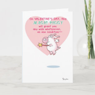 Cartes Pour Fêtes Annuelles MAGIC PIGGY Valentines by Boynton
