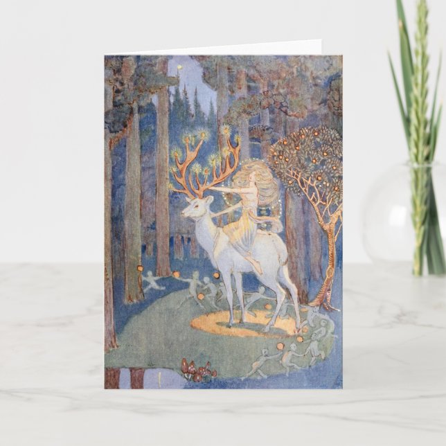 Cartes Pour Fêtes Annuelles Magical Forest Christmas by Jessie Bayes (Devant)