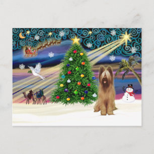 Cartes Pour Fêtes Annuelles Magie de Noël-Briard-Fawn