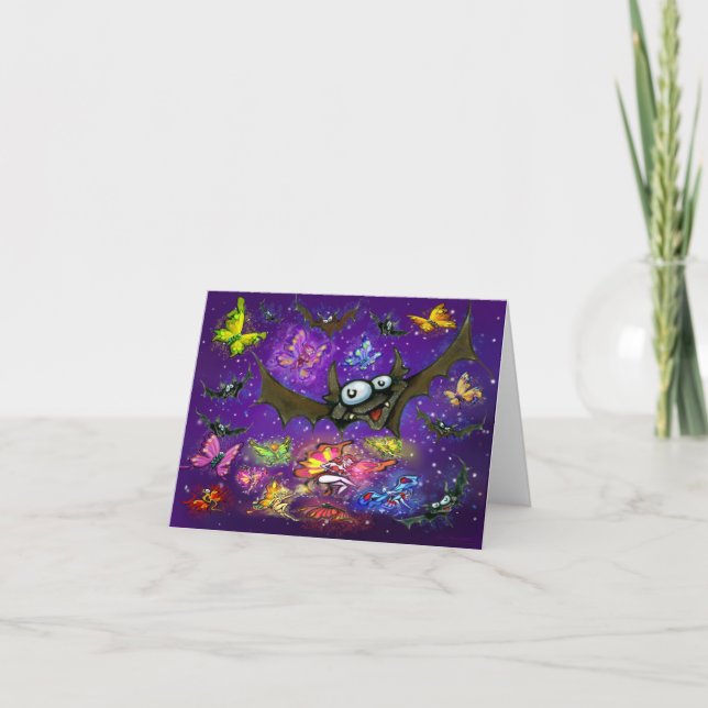 Cartes Pour Fêtes Annuelles Magie du ciel nocturne (Devant)