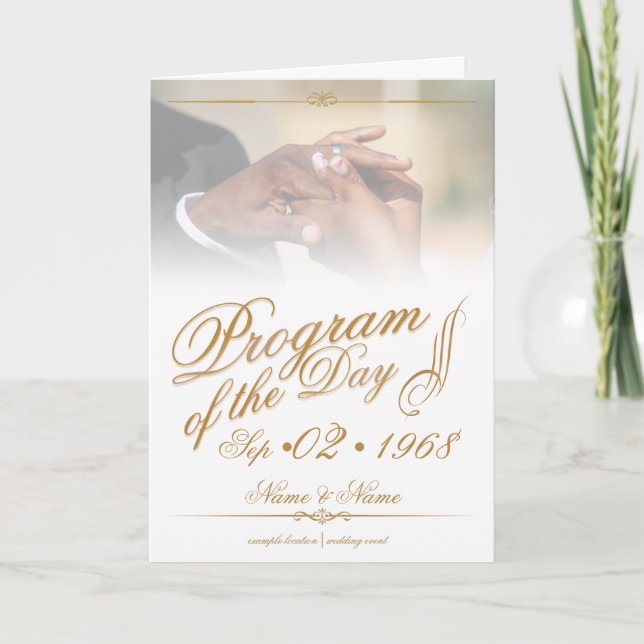 Cartes Pour Fêtes Annuelles Mains d'un couple mariage coloré épingle sur annea (Devant)