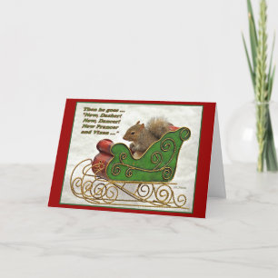 Cartes Pour Fêtes Annuelles Maintenant Dasher, maintenant danseur…