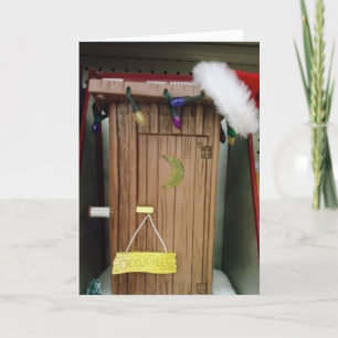 CARTES POUR FÊTES ANNUELLES MAINTENANT QUE J'AI "VOTRE ATTENTION" MERRY NOËL