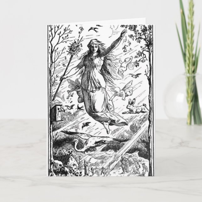 Cartes Pour Fêtes Annuelles Maintenez Eostre dans Pâques (Devant)