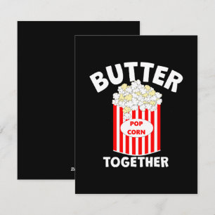 Cartes Pour Fêtes Annuelles Maïs à la crème pour film ensemble