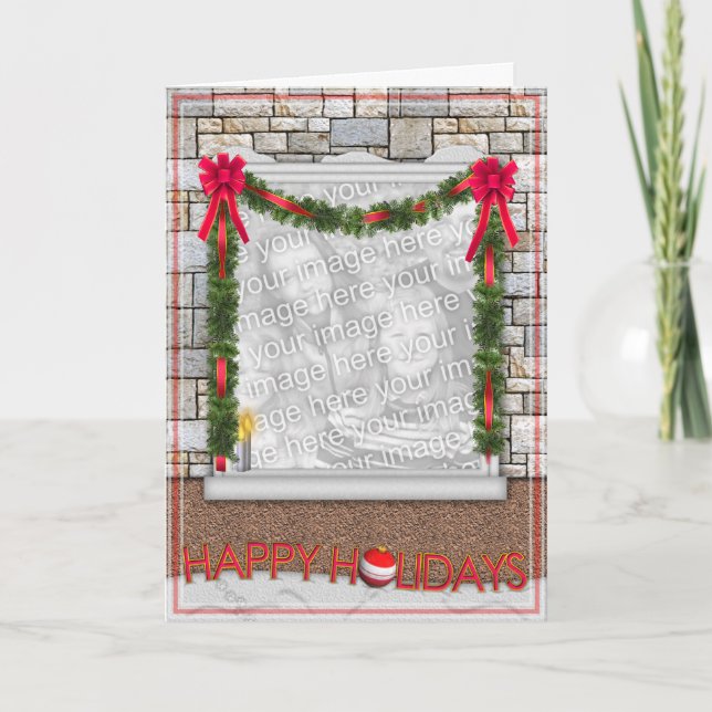 Cartes Pour Fêtes Annuelles Maison de Greetings (Devant)