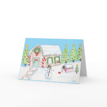 Maison de pain d'épice de Noël