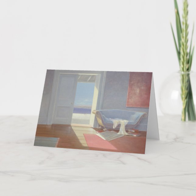Cartes Pour Fêtes Annuelles Maison de plage 1995 (Devant)