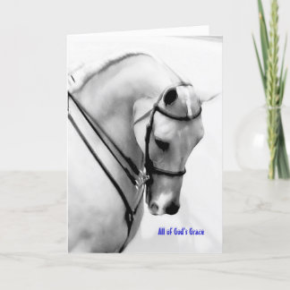 Cartes Pour Fêtes Annuelles Majestic Holiday Horse