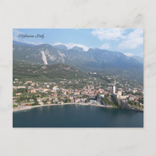 Cartes Pour Fêtes Annuelles Malcesine lac de Garde Italie