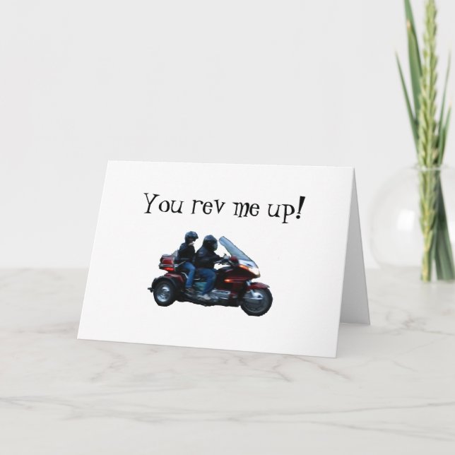 Cartes Pour Fêtes Annuelles Mama moto (Devant)