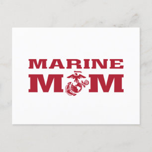 Cartes Pour Fêtes Annuelles Maman de marines