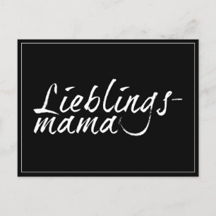 Cartes Pour Fêtes Annuelles Maman préférée - blanc 00001