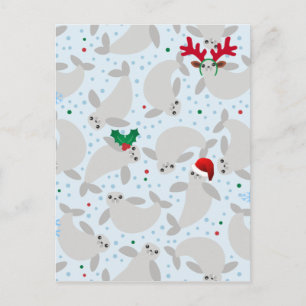 Cartes Pour Fêtes Annuelles manat de noël