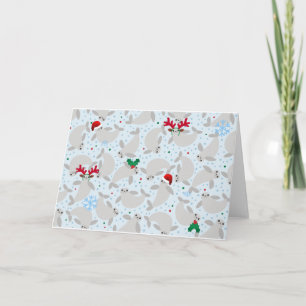 Cartes Pour Fêtes Annuelles manat de noël