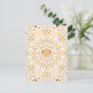 Cartes Pour Fêtes Annuelles Mandala de luxe 11
