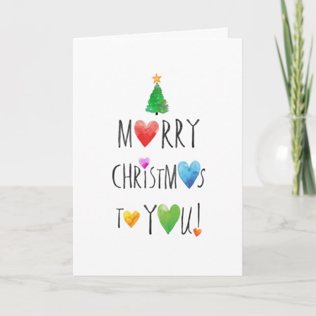 CARTES POUR FÊTES ANNUELLES MANGER, BOIRE ET ÊTRE JEUX / JOUER NOËL AUSSI~ (Devant)