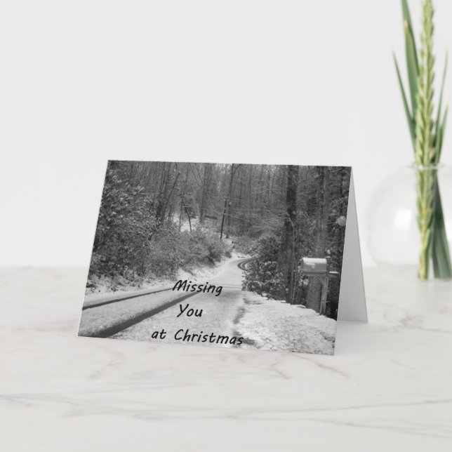 CARTES POUR FÊTES ANNUELLES MANQUANT MON JUGEMENT À NOËL (Devant)