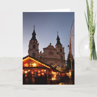 Cartes Pour Fêtes Annuelles Marché allemand de Noël