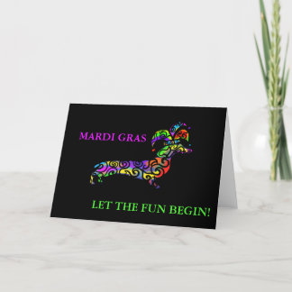 CARTES POUR FÊTES ANNUELLES MARDI GRAS DOXIE