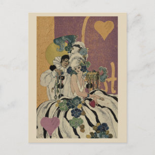 Cartes Pour Fêtes Annuelles Mardi Gras Valentine Couple