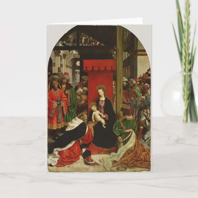 Cartes Pour Fêtes Annuelles Marie et Jésus (Devant)