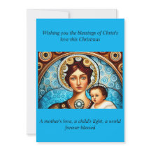 Marie et Jésus Art de Noël et citation