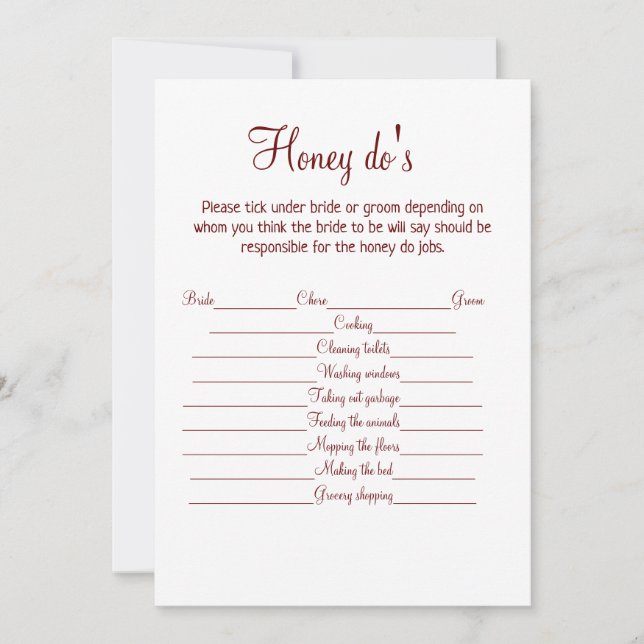 Cartes Pour Fêtes Annuelles mariés mariage marié partie (Devant)