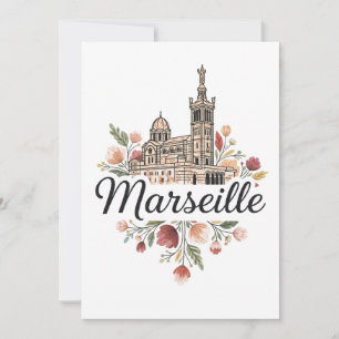 Cartes Pour Fêtes Annuelles Marseille France Travel
