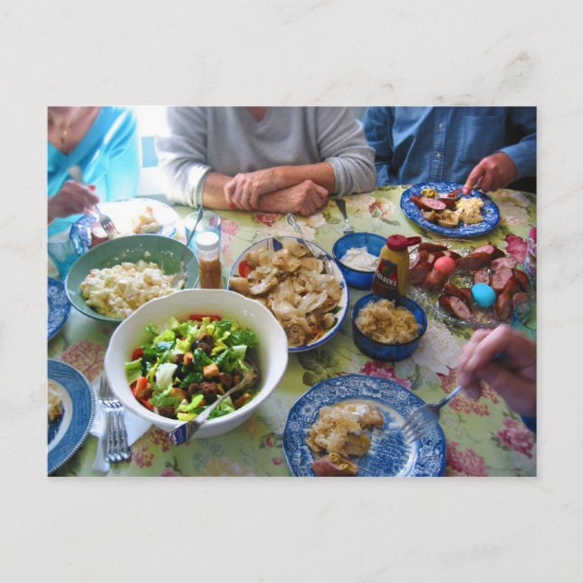 Cartes Pour Fêtes Annuelles Matin de Pâques (Devant)