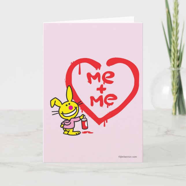 Cartes Pour Fêtes Annuelles Me + Me (Devant)