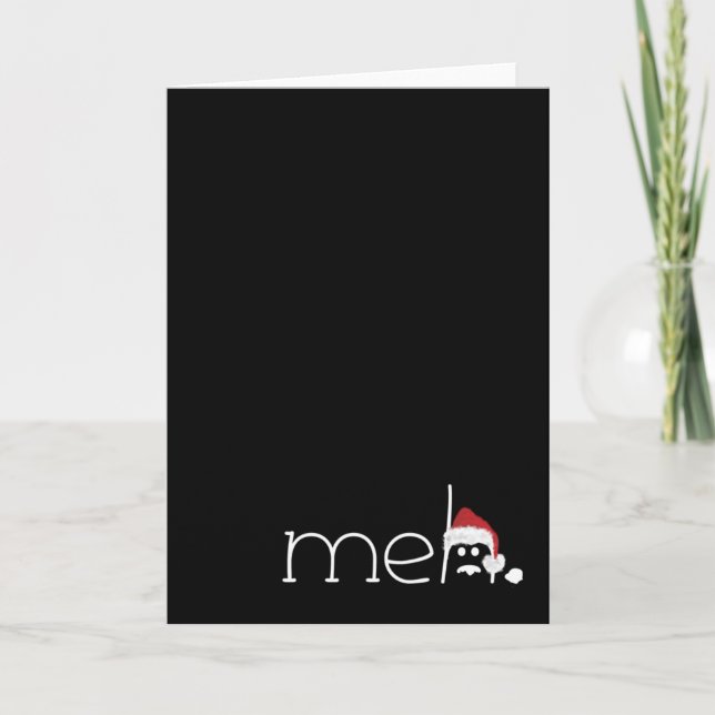 Cartes Pour Fêtes Annuelles meh. Noël (Devant)