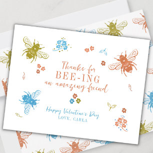 Cartes Pour Fêtes Annuelles Meilleur Ami Valentine's Day Holiday Card