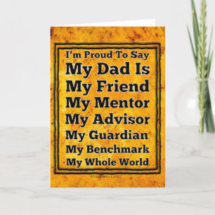 Cartes Pour Fêtes Annuelles Meilleur Papa Du Monde