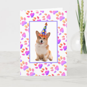 Cartes Pour Fêtes Annuelles Meilleur papa jamais Corgi Anniversaire