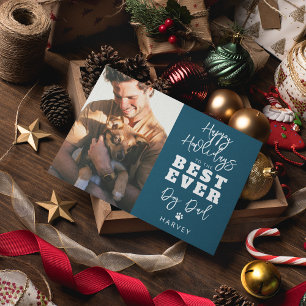 Cartes Pour Fêtes Annuelles Meilleur père de chien   Photo