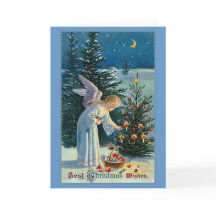 "Meilleurs voeux de Noël" Vintage