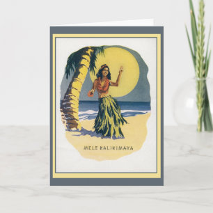 Cartes Pour Fêtes Annuelles Mele Kalikimaka