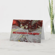 Mele Kalikimaka d'Hawaii