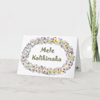 Cartes Pour Fêtes Annuelles MeleKalikimaka