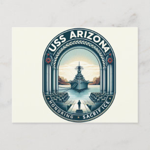 Cartes Pour Fêtes Annuelles Mémorial de l'USS Arizona : Un Hommage au Sacrific