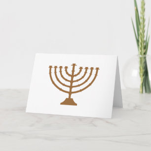Cartes Pour Fêtes Annuelles Menorah